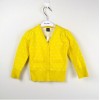 Autumn and winter children female Baby Knit Cardigan Sweater Girl jacket cotton wave 1-2-3 Huang Honglan