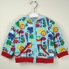 Childrenwear and baby long sleeved cardigan sweater and a jacket zipper Cotton Baby Sweater Cardigan 0-1-2 years old