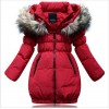2014 New Arrival Fashion girls winter coat children's down jacket and long sections girls thick winter Slim Down 4 colors