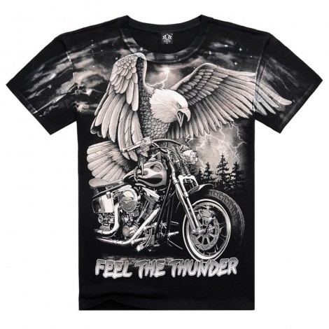 Men's short-sleeved round neck T-shirt shirt printing 3d