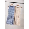 Jacquard knitting dress