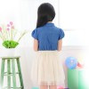 Girls Denim Skirt 2015 new summer princess skirt dress