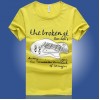 The new 2015 short sleeve T-shirt male han edition dress men's short sleeve T-shirt men's printing a half sleeve T-shirt in summer