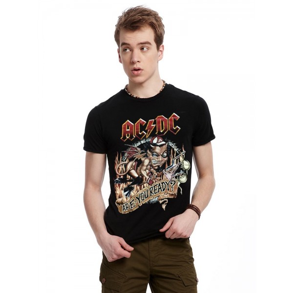New men's short sleeved 3D stereo T-shirt, T-shirt...