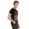 New men's short sleeved 3D stereo T-shirt, T-shirt printing, ACDC Australia heavy metal rock band