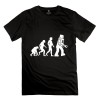 Men's Personalize Sheldon Cooper Human Evolution Futurama Robot Evolution Geek T-shirt