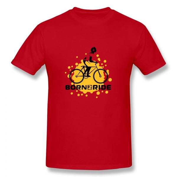 Men's Designed Born Ride T-shirt