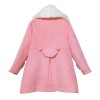 Kids girls woolen coat 2015 autumn and winter fashion woolen coat big virgin thick warm coat