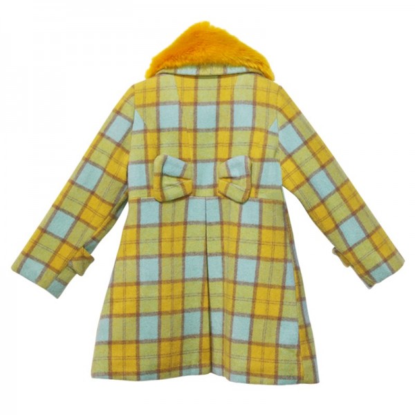 Girls woolen coat 2015 autumn and winter fashion w...