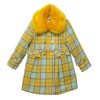 Girls woolen coat 2015 autumn and winter fashion woolen coat big virgin thick warm coat