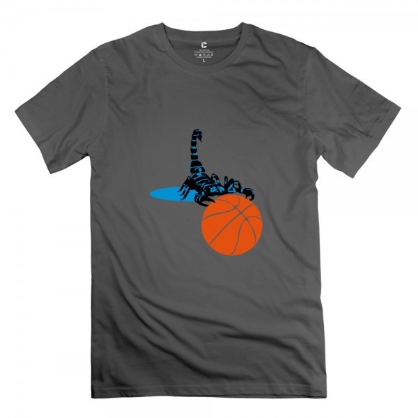 Men's Customize Basketball Scorpion T-shirt