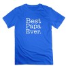 Men's Custom Best Papa Ever T-shirt