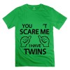 Men's Customize Cant Scare Me I Twins T-shirt
