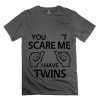 Men's Customize Cant Scare Me I Twins T-shirt