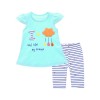 children   pure cotton short sleeve T-shirt two-piece fashion girl clothes