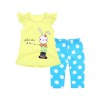 children   pure cotton short sleeve T-shirt two-piece fashion girl clothes